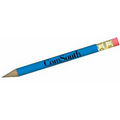 Round Golf Pencil With Eraser